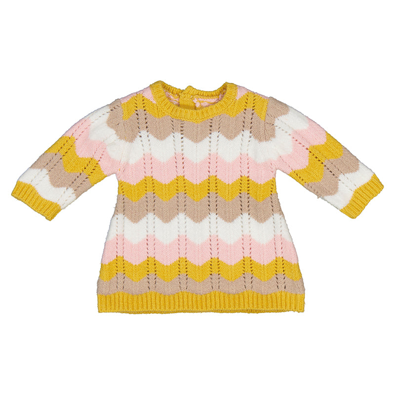 Mayoral Baby Dress- Chamomile-MAYORAL-Little Giant Kidz