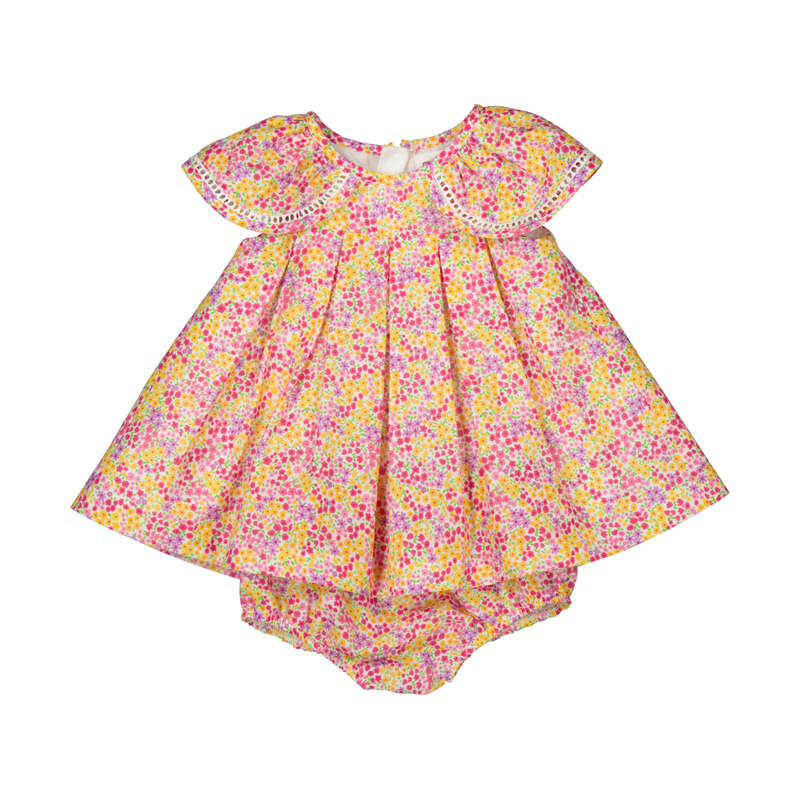 Mayoral Baby Dress- Rose-MAYORAL-Little Giant Kidz