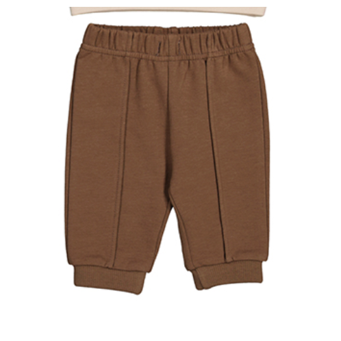 Mayoral Baby Knit Brown Pants-MAYORAL-Little Giant Kidz
