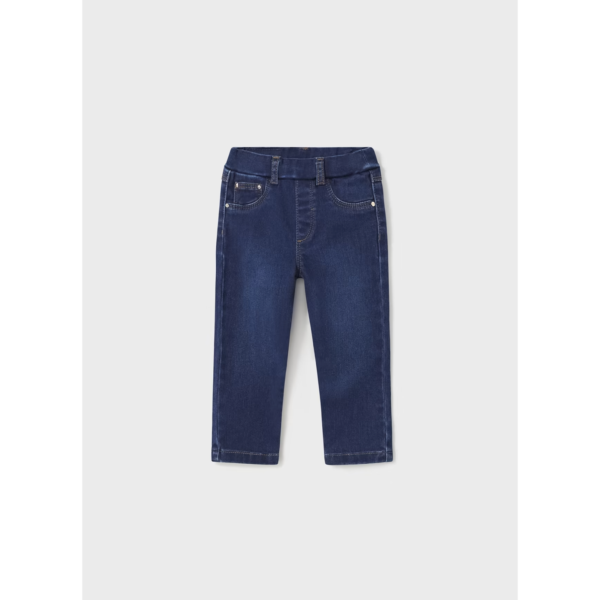 Mayoral Basic Denim Pants - Dark Wash-MAYORAL-Little Giant Kidz