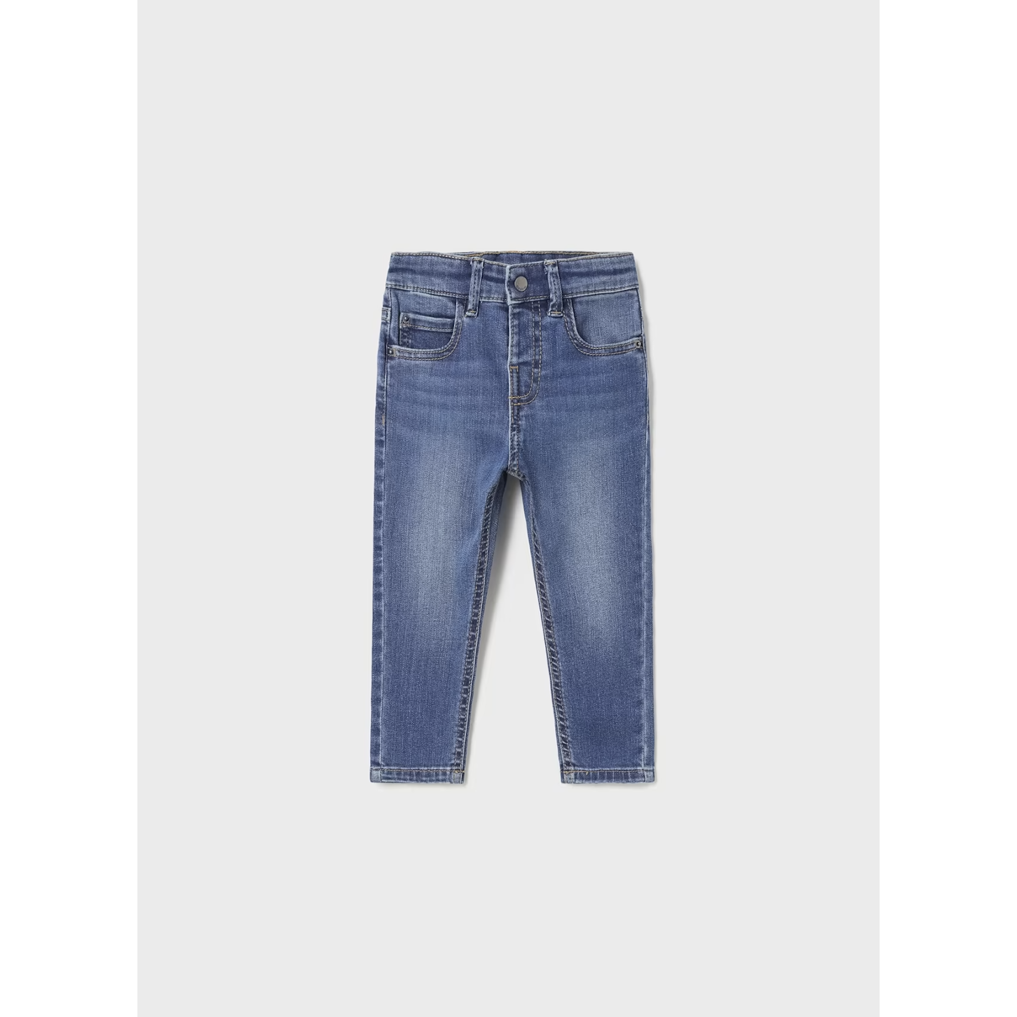 Mayoral Basic Slim Fit Jeans - Medium Wash-MAYORAL-Little Giant Kidz