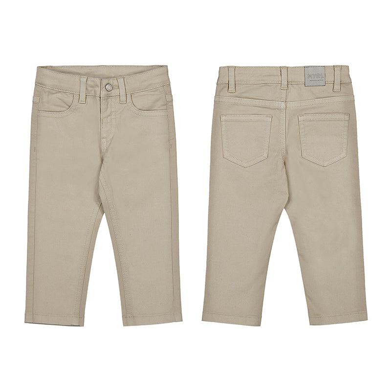 Mayoral Boy Basic Regular Fit Pants- Chai-MAYORAL-Little Giant Kidz