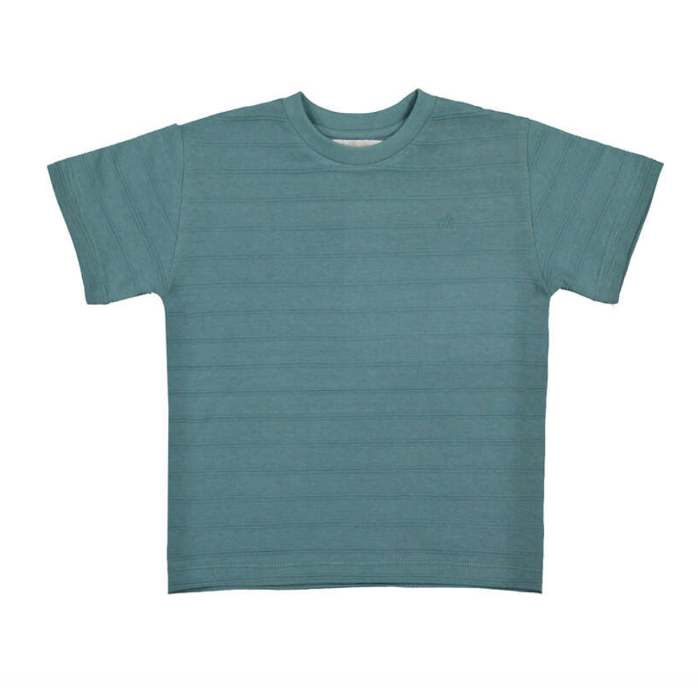 Mayoral Boy Short Sleeve T-Shirt- Seaweed-MAYORAL-Little Giant Kidz