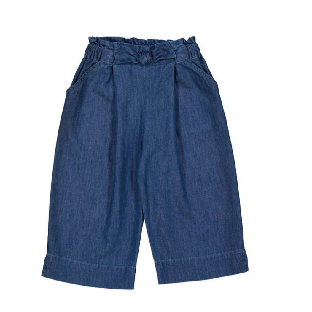 Mayoral Girl Flowy Long Pants - Dark-MAYORAL-Little Giant Kidz