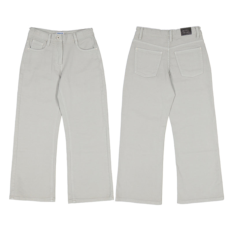 Mayoral Girl Twill Trousers-MAYORAL-Little Giant Kidz