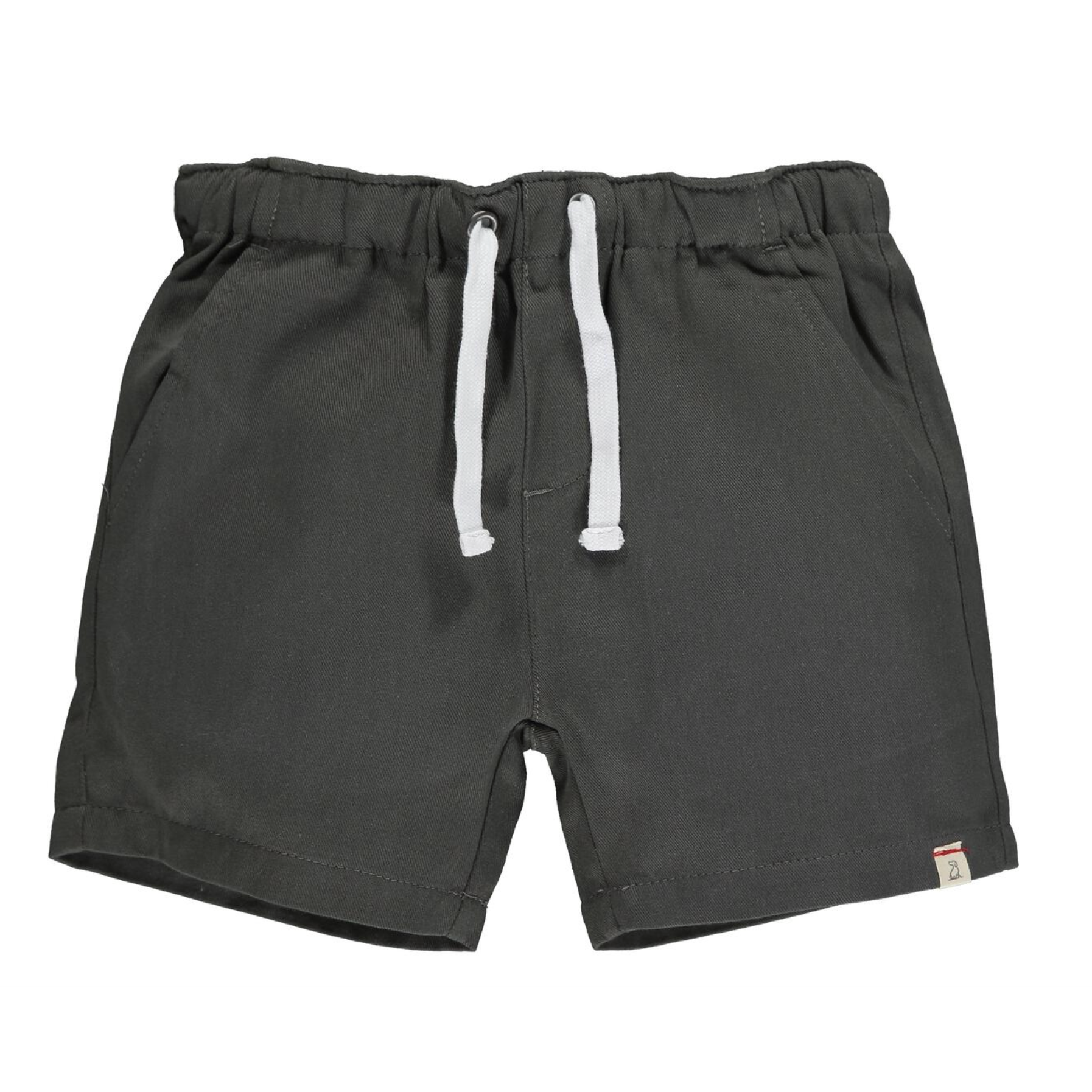 Me & Henry Hugo Twill Shorts- Grey-ME & HENRY-Little Giant Kidz
