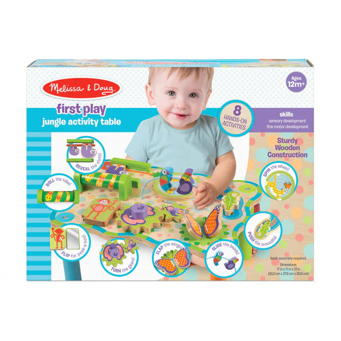 Melissa & Doug First Play Jungle Activity Table-MELISSA & DOUG-Little Giant Kidz