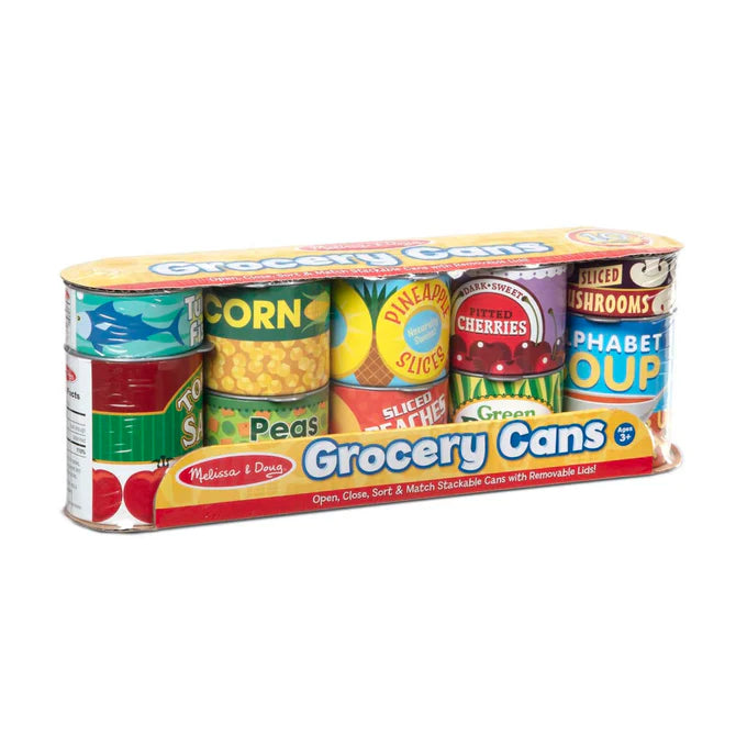 Melissa & Doug Let's Play House! Grocery Cans-MELISSA & DOUG-Little Giant Kidz