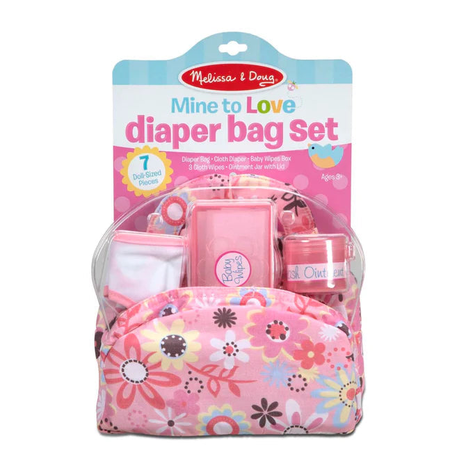 Melissa & Doug Mine to Love - Diaper Bag Set-MELISSA & DOUG-Little Giant Kidz