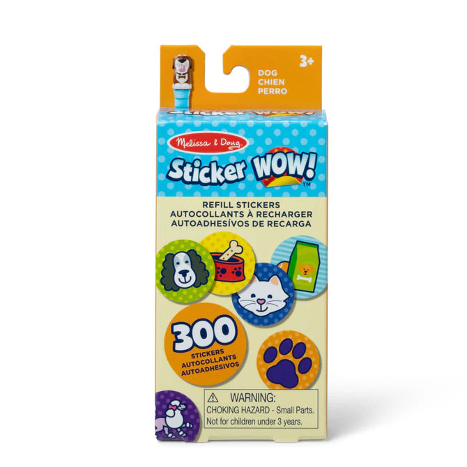 Melissa & Doug Sticker WOW!® Refill Stickers – Dog (Stickers Only, 300+)-MELISSA & DOUG-Little Giant Kidz