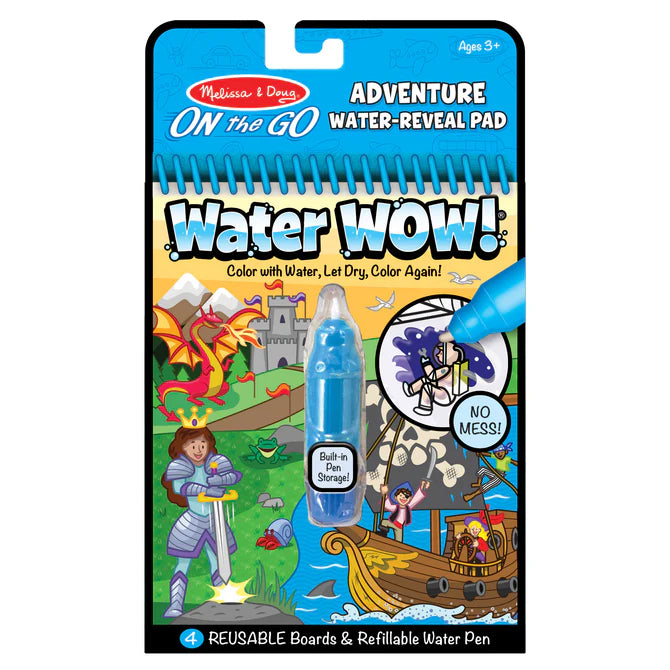 Melissa & Doug Water WOW!® Water-Reveal Pad – Adventure-MELISSA & DOUG-Little Giant Kidz