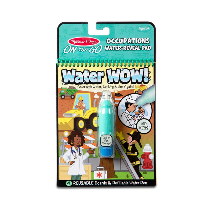 Melissa & Doug Water WOW!® Water-Reveal Pad - Occupations-MELISSA & DOUG-Little Giant Kidz