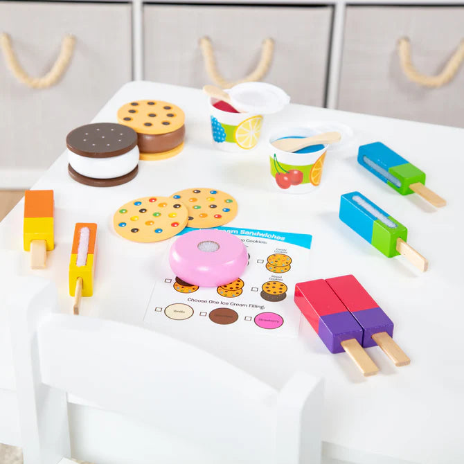 Melissa & Doug Wooden Frozen Treats Play Set-MELISSA & DOUG-Little Giant Kidz