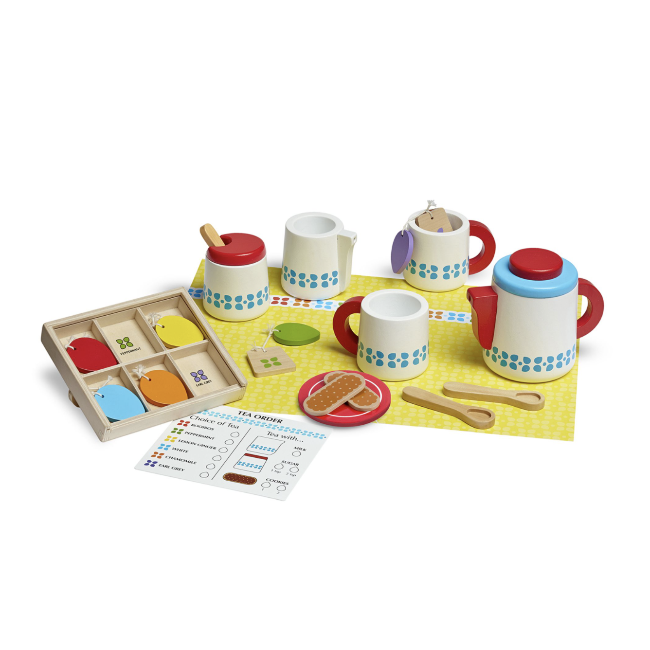 Melissa and on sale doug tea set