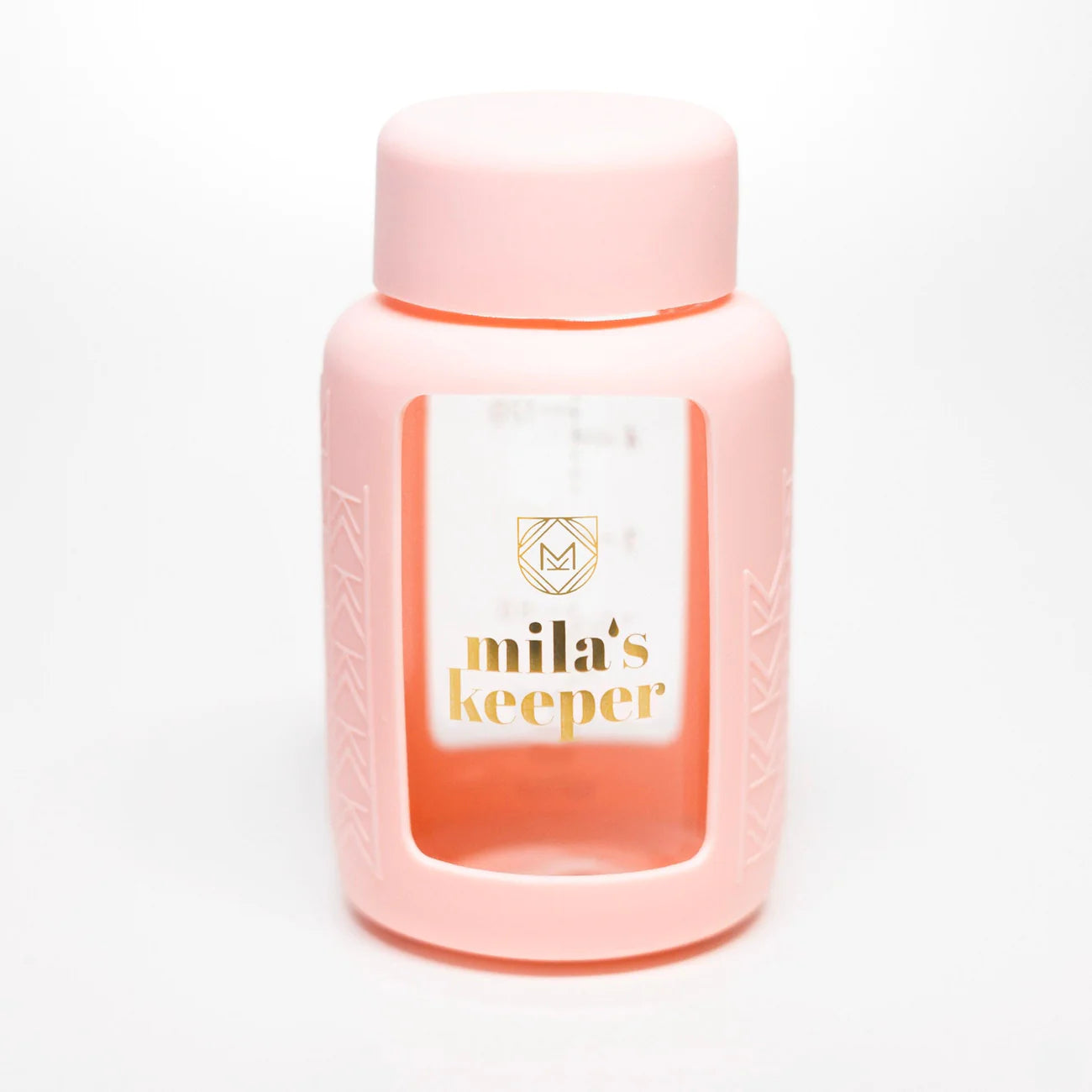 Mila's Keeper Glass Breast Milk Storage Bottles - Standard - Pink Sands-Mila's Keeper-Little Giant Kidz