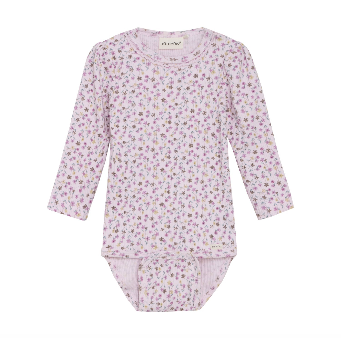 Minymo Long Sleeve Bodysuit-Tender Touch-MINYMO-Little Giant Kidz