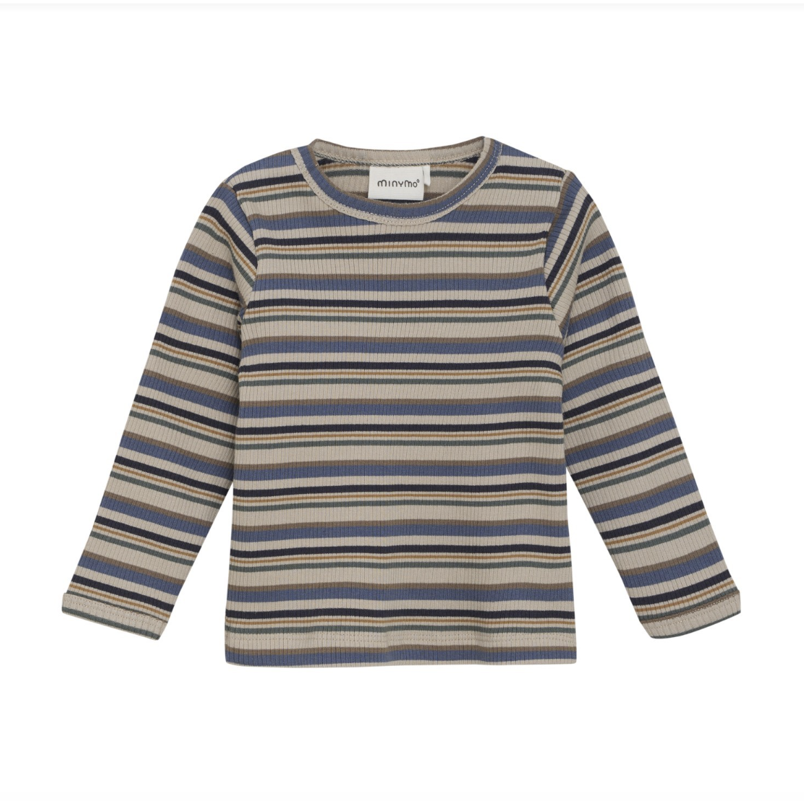 Minymo Long Sleeve T-Shirt- China Blue-MINYMO-Little Giant Kidz