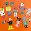 Mixed-Up Monsters- One the Go Magnetic Play Set-Petit Collage-Little Giant Kidz