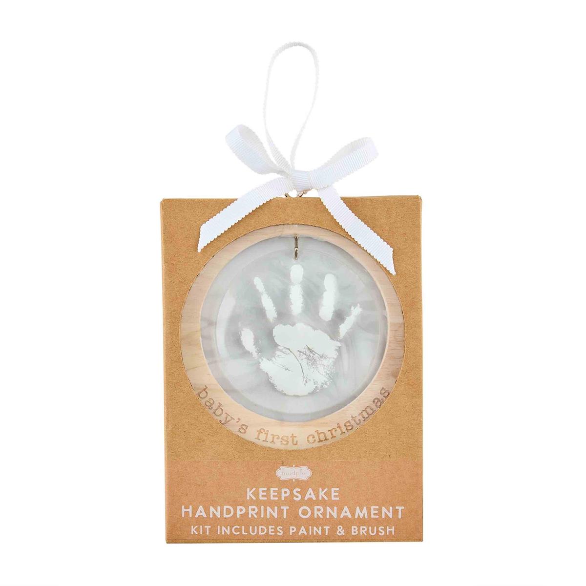 Mud Pie Babys First Handprint Kit Ornament-MUD PIE-Little Giant Kidz