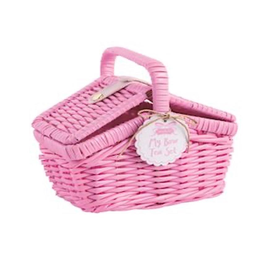 Mud Pie Bow Mini Tea Set-MUD PIE-Little Giant Kidz
