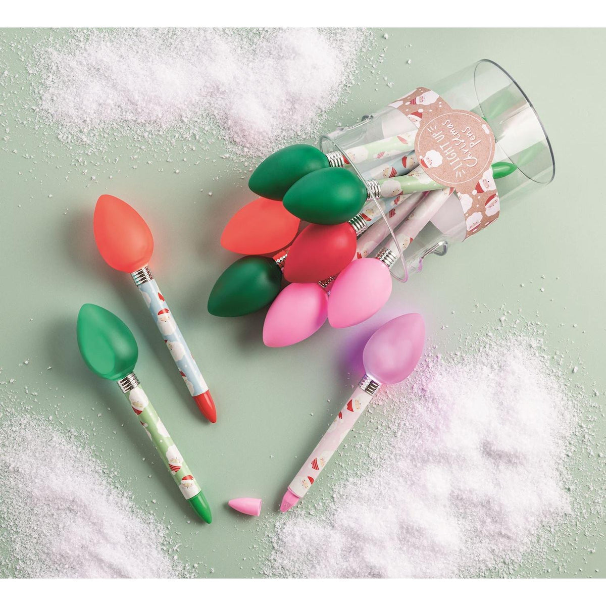 Mud Pie Christmas Bulb Light-Up Pens-MUD PIE-Little Giant Kidz