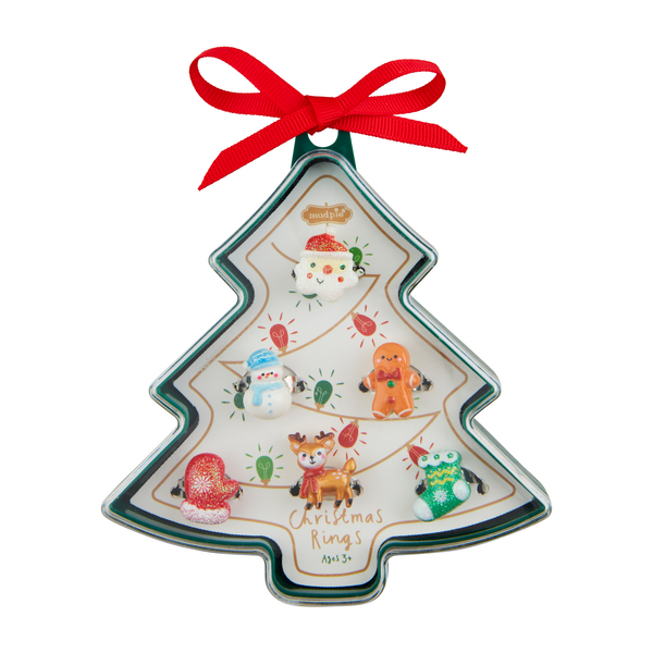 Mud Pie Christmas Dress-Up Ring Set-MUD PIE-Little Giant Kidz