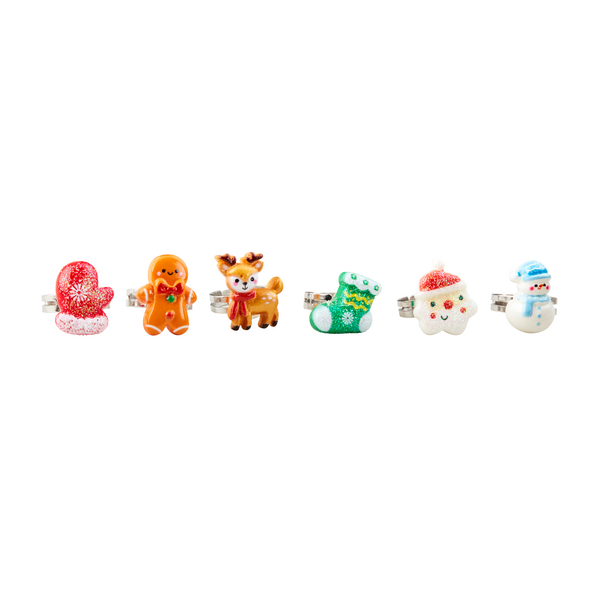 Mud Pie Christmas Dress-Up Ring Set-MUD PIE-Little Giant Kidz