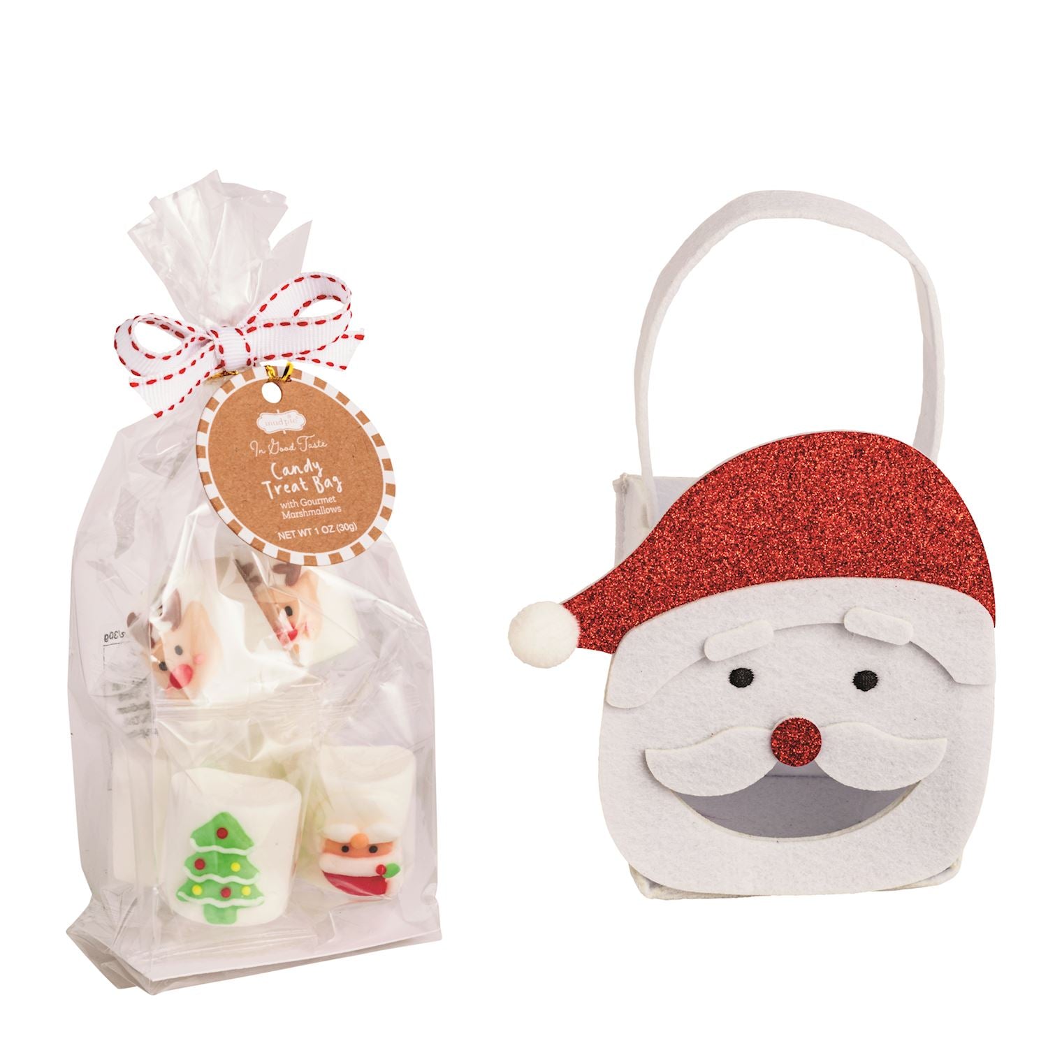 Mud Pie Christmas Gourmet Marshmallow Treat Bag-MUD PIE-Little Giant Kidz