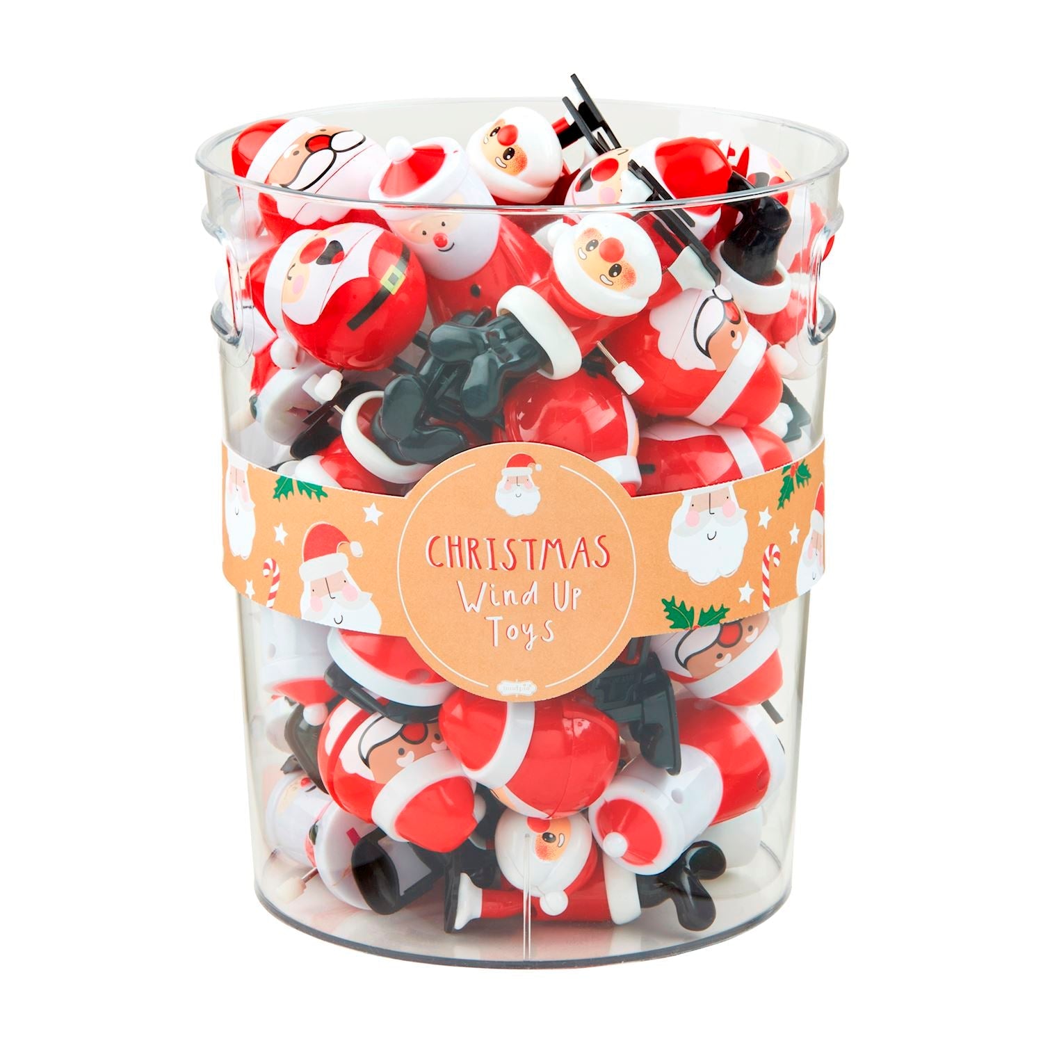 Mud Pie Christmas Santa Wind-Up Toys