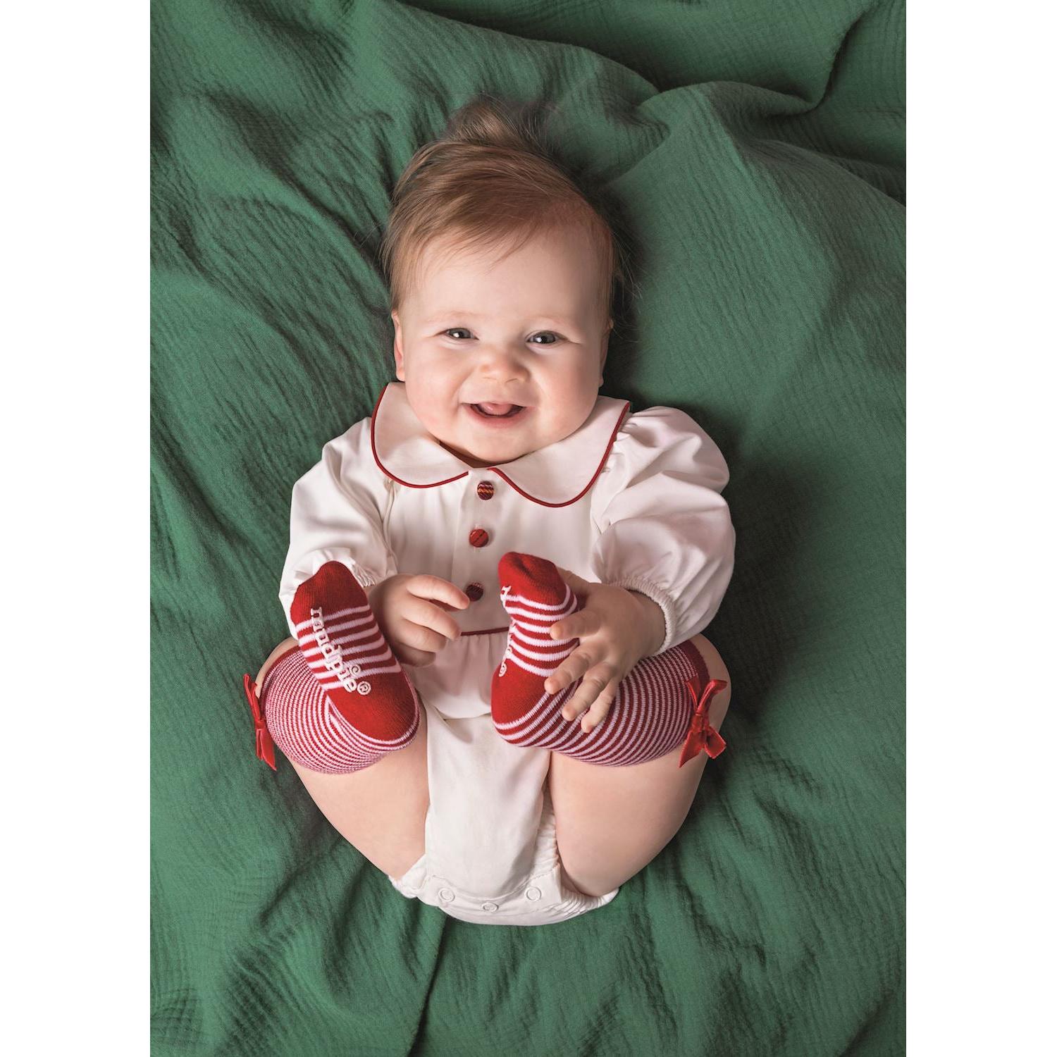 Mud Pie Christmas Tartan Bow Bubble-MUD PIE-Little Giant Kidz