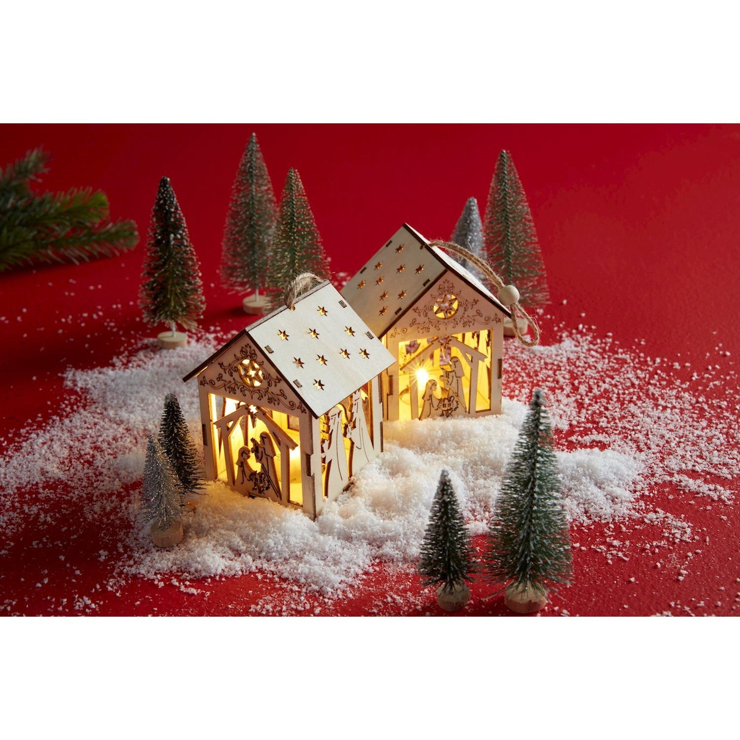 Mud Pie Color-Me Light-Up Nativity Ornament-MUD PIE-Little Giant Kidz