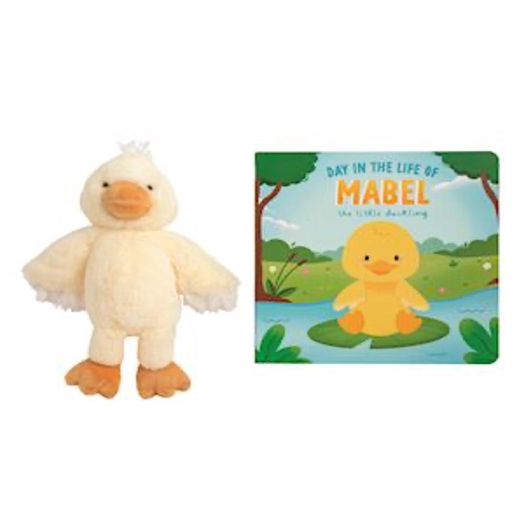 Mud Pie Day In The Life Of Mabel The Little Duckling Book & Plush Set-MUD PIE-Little Giant Kidz