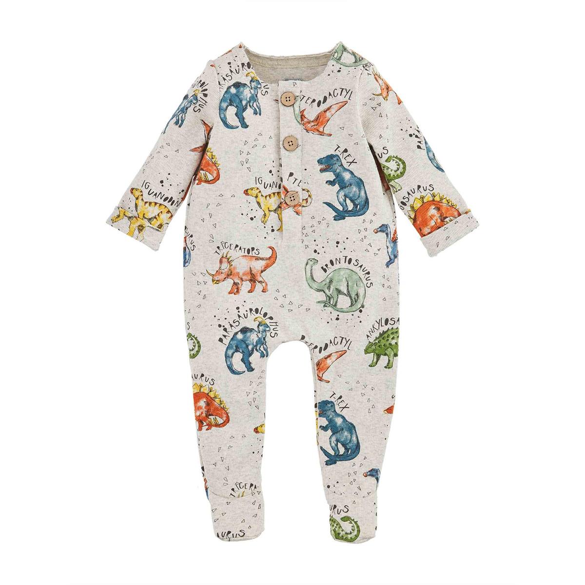 Mud Pie Dino Print Sleeper-MUD PIE-Little Giant Kidz