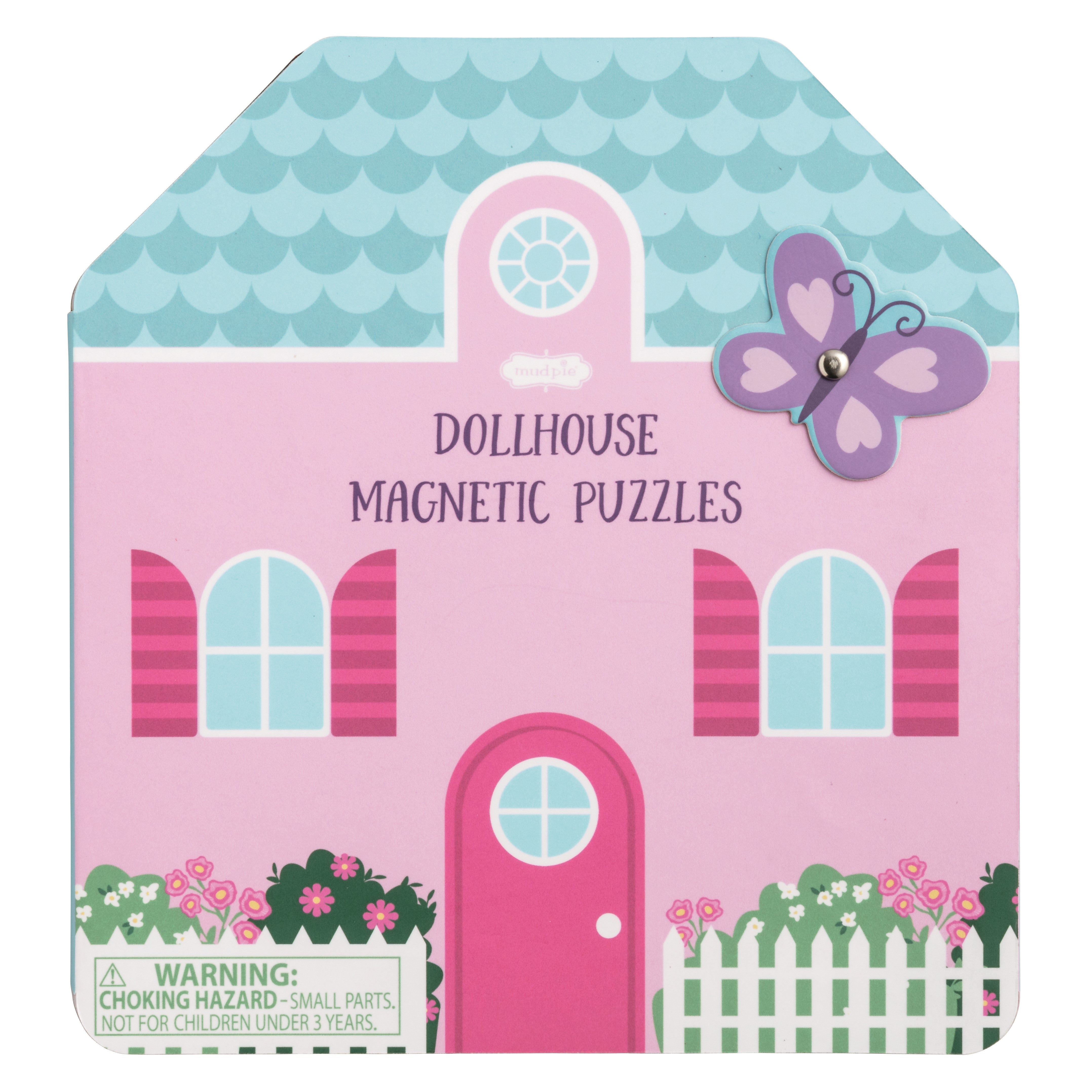Mud Pie Dollhouse Magnetic Puzzle Book-MUD PIE-Little Giant Kidz