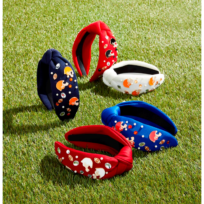 Mud Pie Football Beaded Headband-MUD PIE-Little Giant Kidz