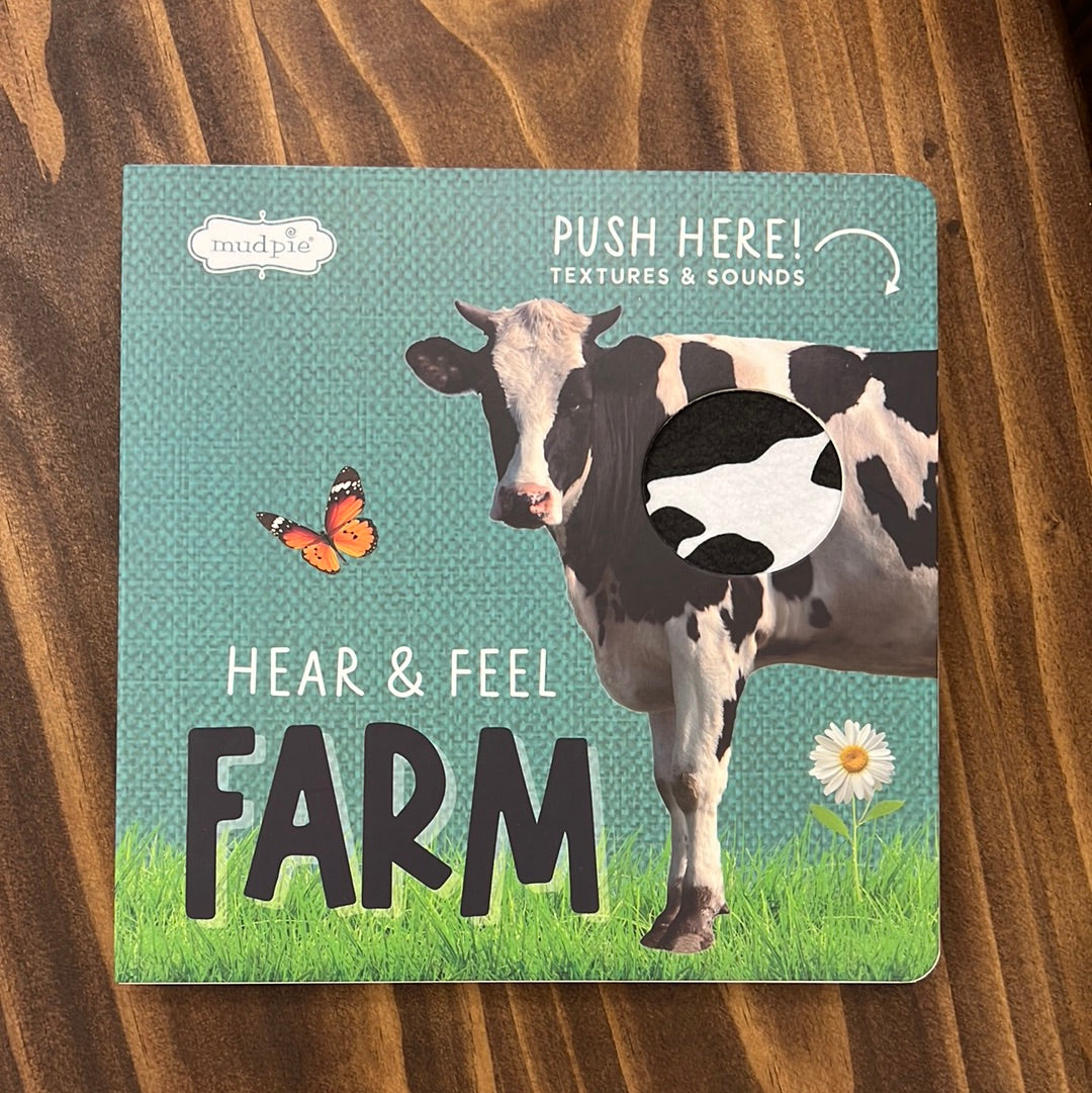 Mud Pie Hear & Feel Farm Board Book-MUD PIE-Little Giant Kidz