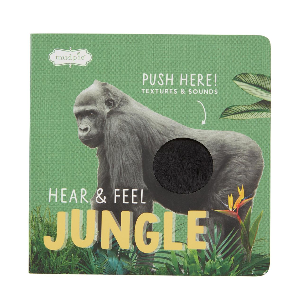 Mud Pie Hear & Feel Jungle Board Book-MUD PIE-Little Giant Kidz