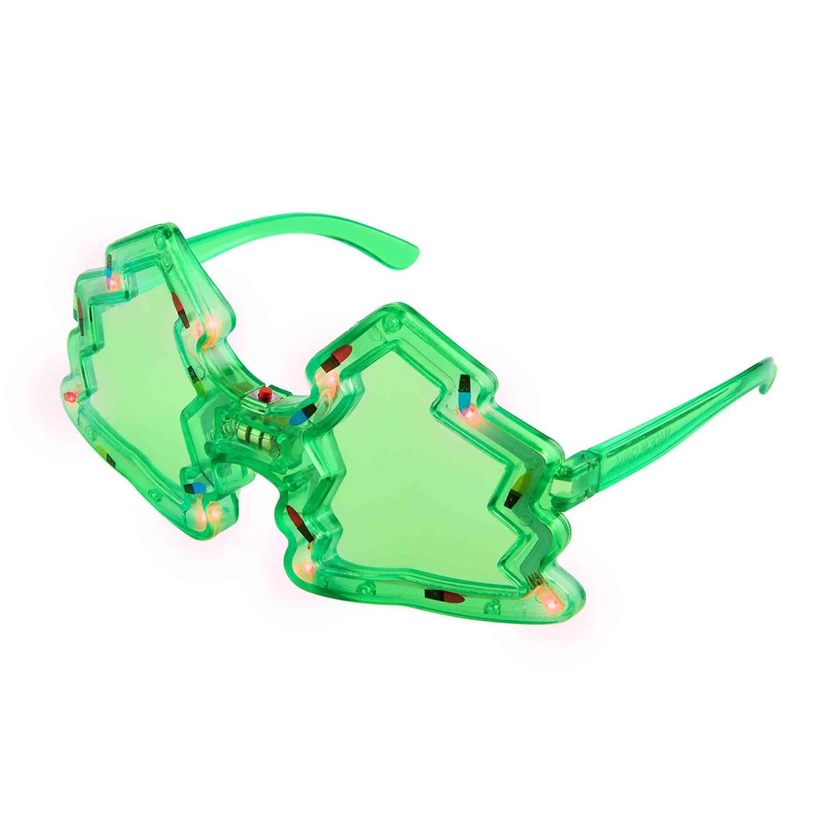 Mud Pie Holiday Light-Up Glasses-MUD PIE-Little Giant Kidz