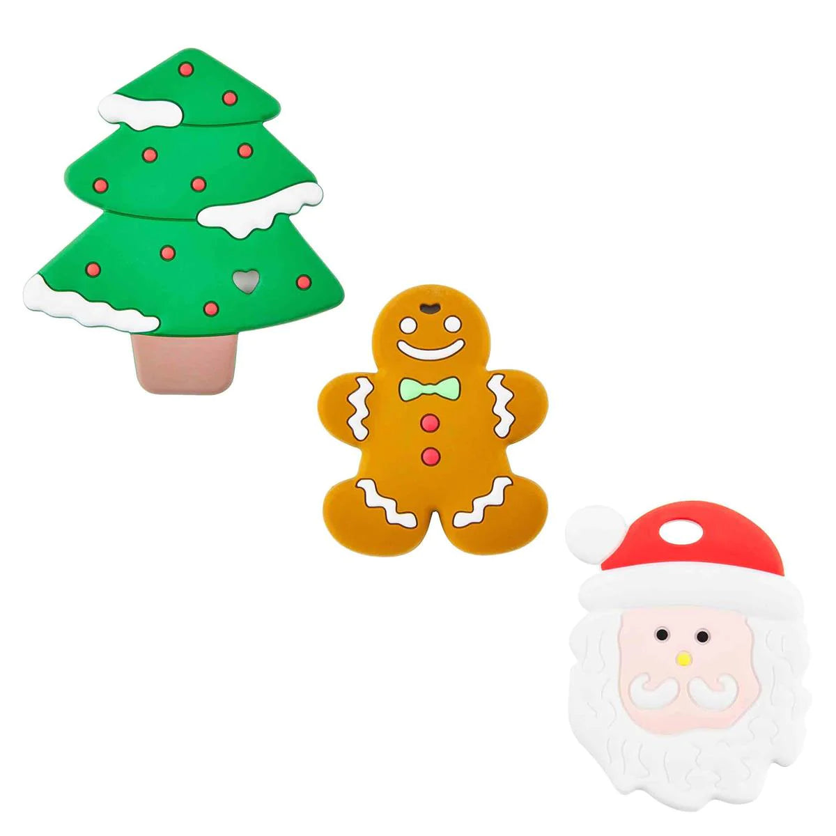 Mud Pie Holiday Silicone Teethers