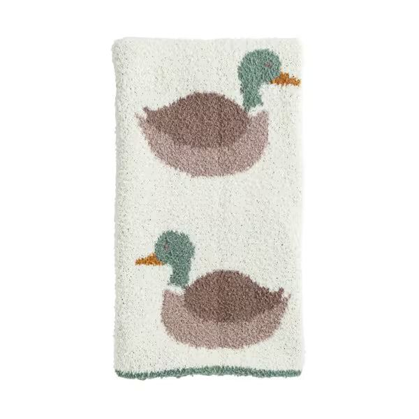 Mud Pie Mallard Chenille Blanket-MUD PIE-Little Giant Kidz