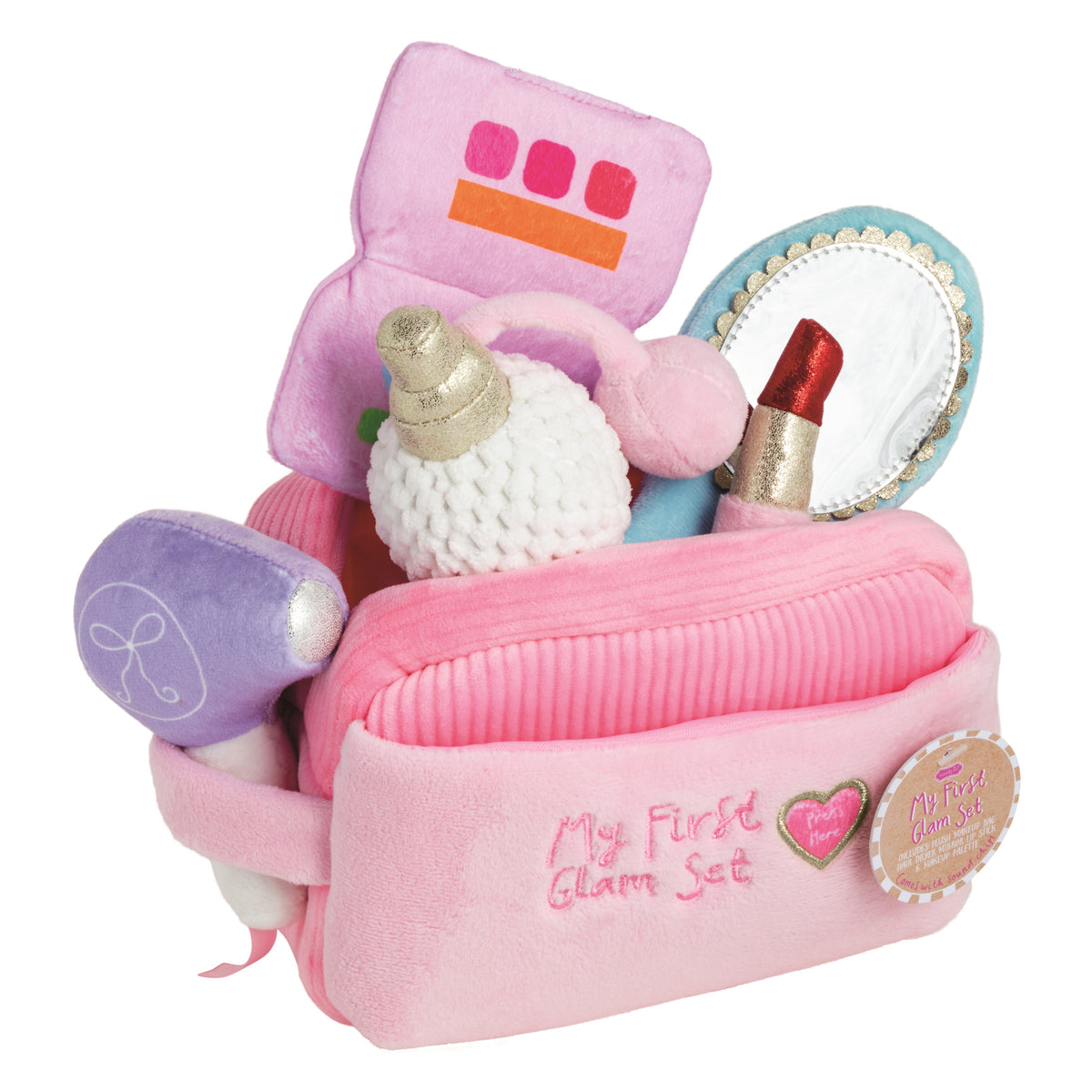 Mud Pie My First Glam Plush Set-MUD PIE-Little Giant Kidz
