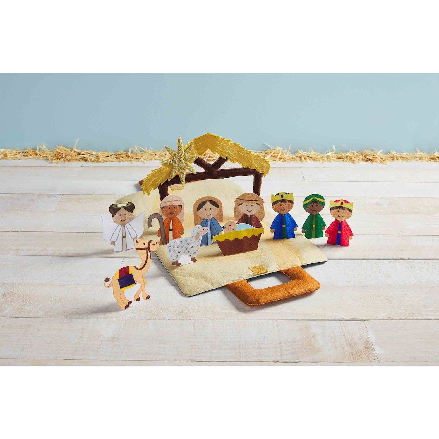 Mud Pie My Nativity Pouch Set-MUD PIE-Little Giant Kidz