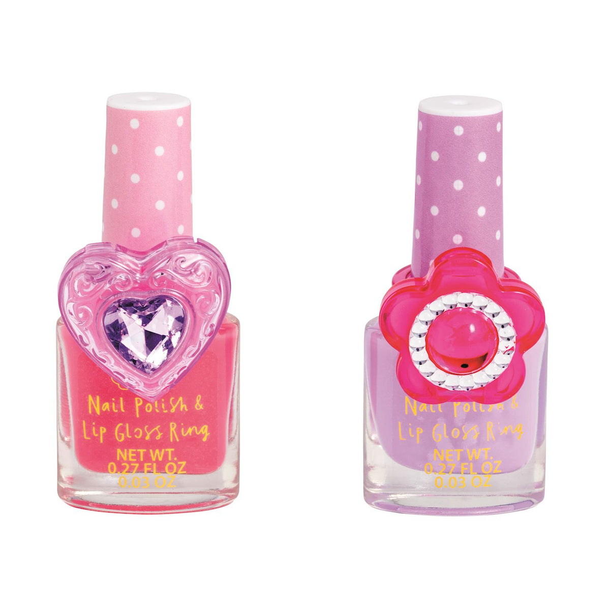 Mud Pie Nail Polish & Lip Gloss Ring Sets-MUD PIE-Little Giant Kidz