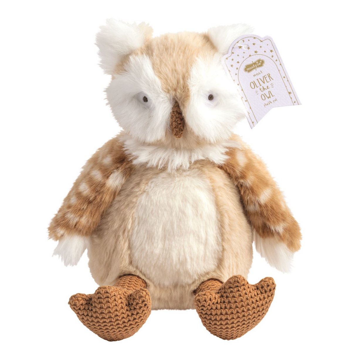 Mud Pie Oliver The Owl Plush Pal-MUD PIE-Little Giant Kidz