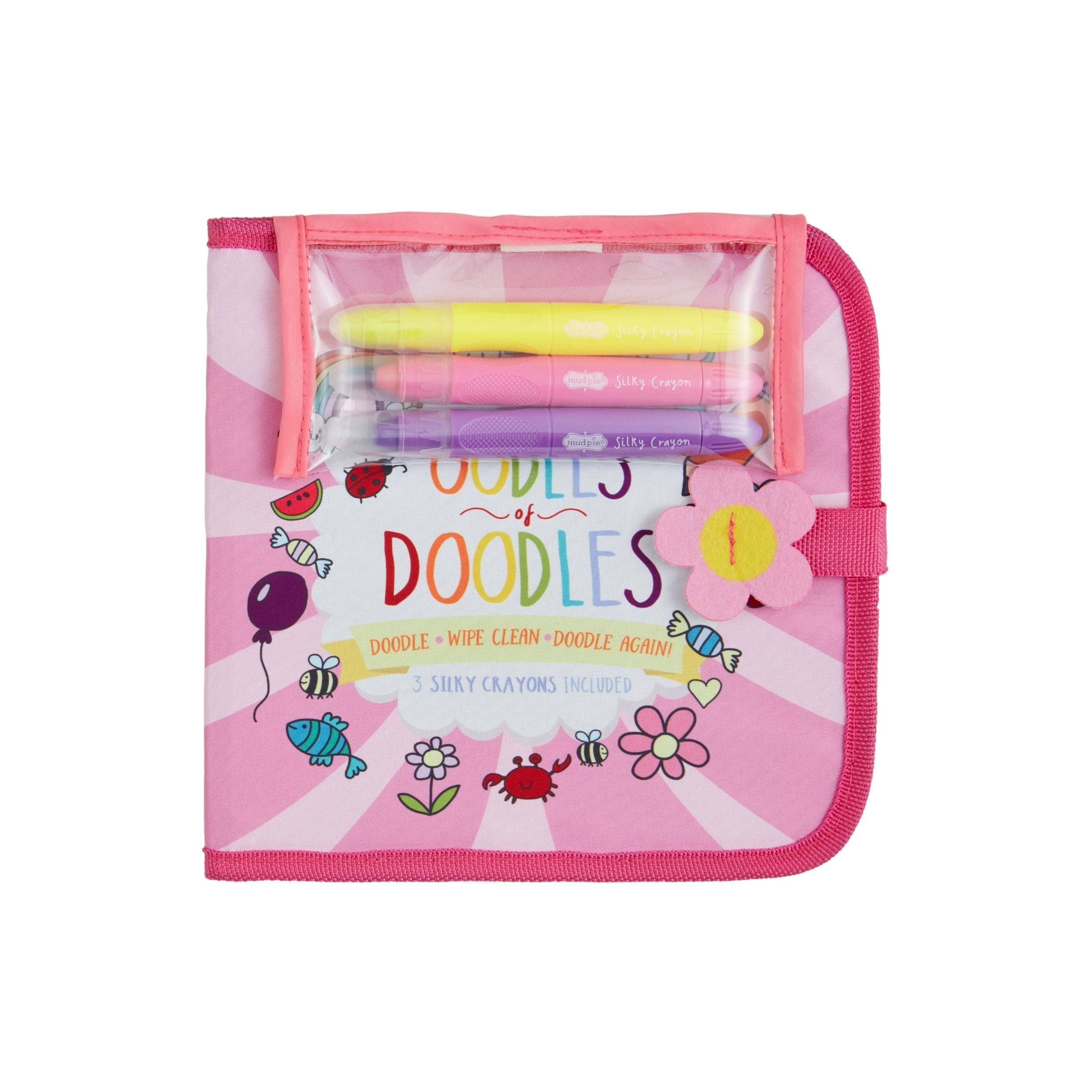 Mud Pie Pink Erasable Doodle Book-MUD PIE-Little Giant Kidz