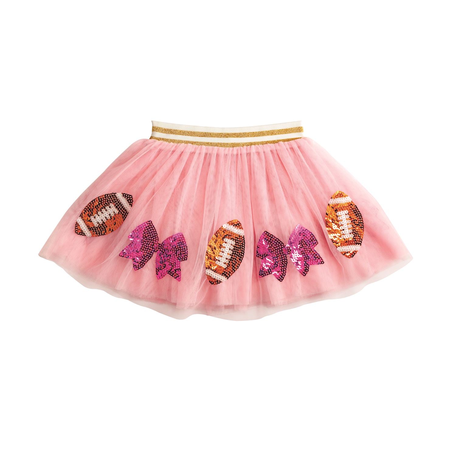 Mud Pie Pink Football Tutu-MUD PIE-Little Giant Kidz
