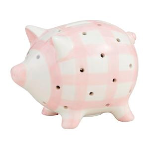 Mud Pie Pink Light Up Piggy Bank- Pink-MUD PIE-Little Giant Kidz