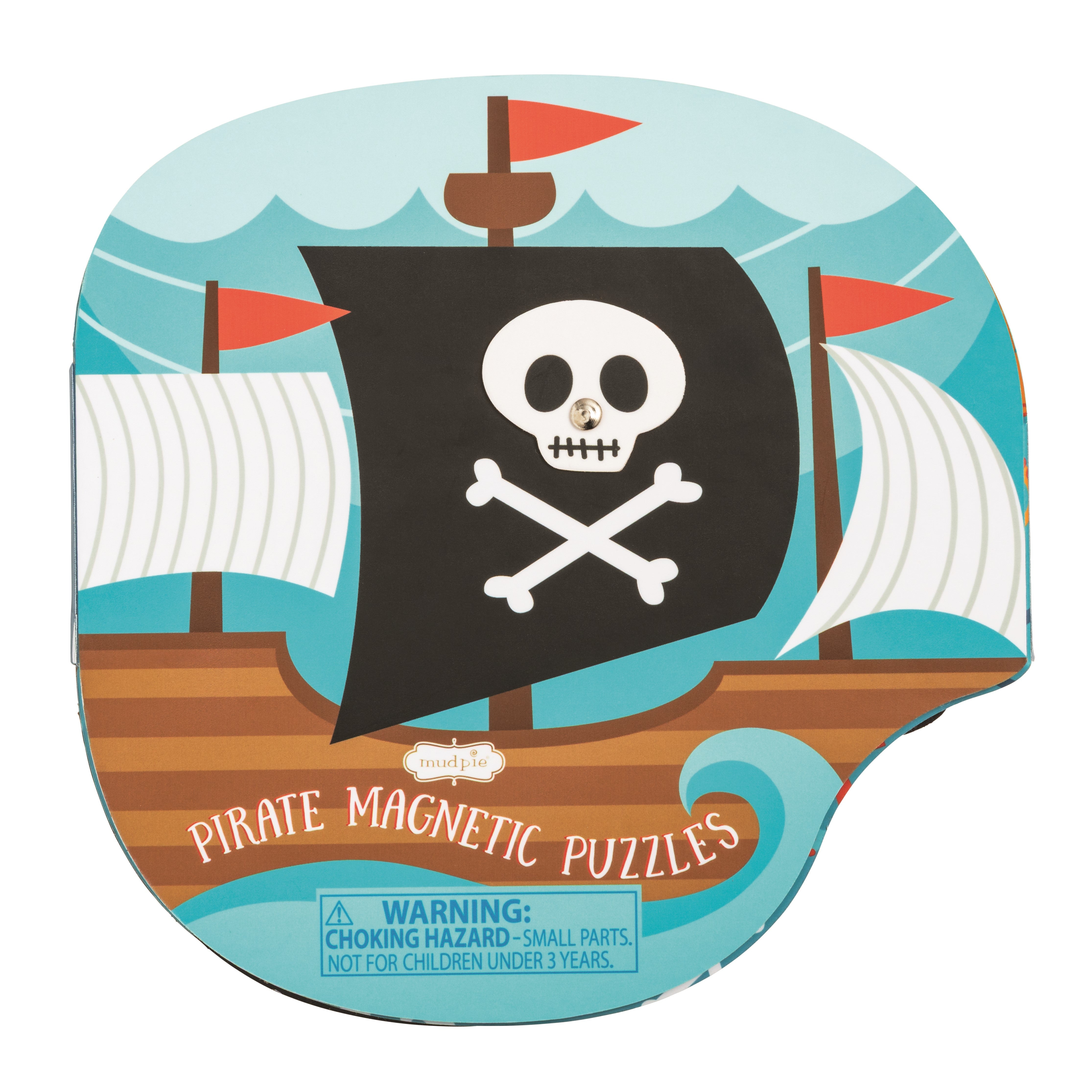 Mud Pie Pirate Magnetic Puzzle Book-MUD PIE-Little Giant Kidz