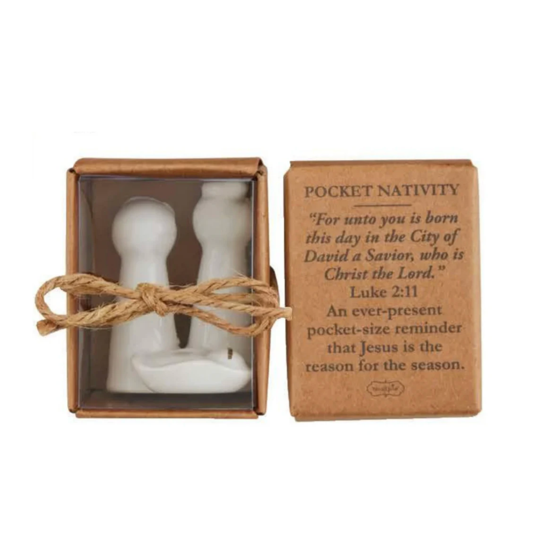 Mud Pie Pocket Nativity-MUD PIE-Little Giant Kidz