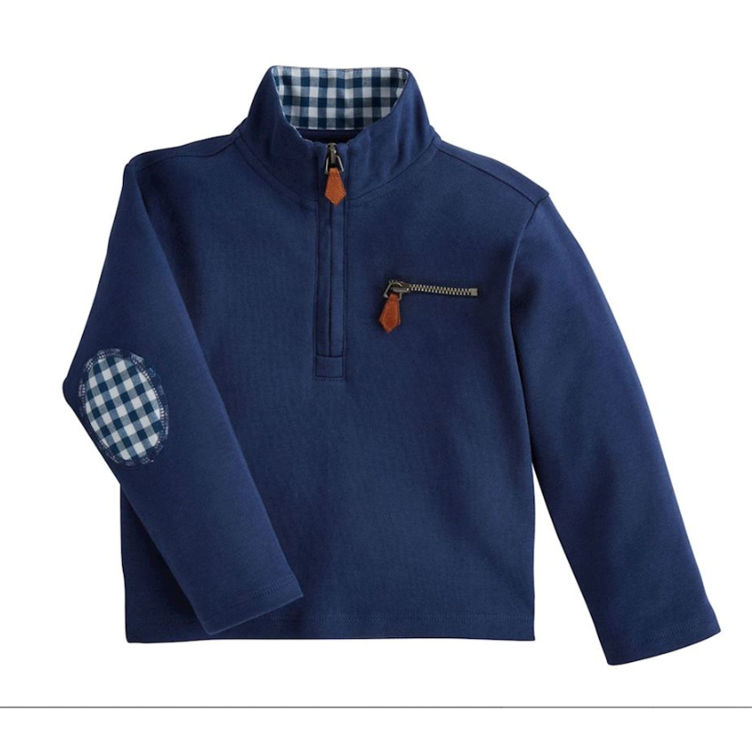 Mud Pie Quarter Zip Pullover- Small-MUD PIE-Little Giant Kidz